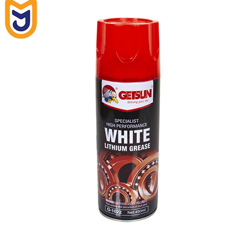 اسپری گریس گتسان GETSUN مدل WHITE LITHIUM GREASE