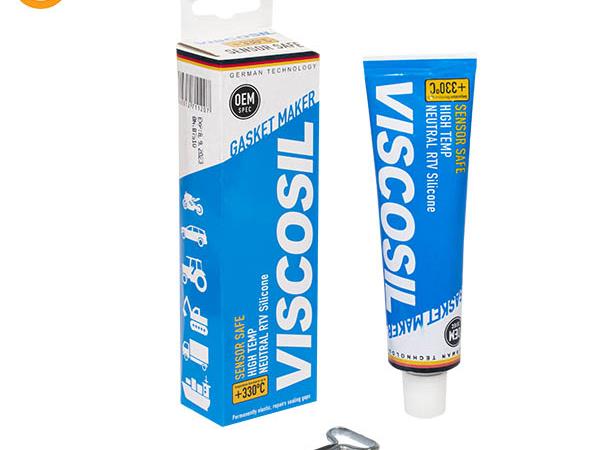 چسب واشر ساز طوسی تیره کاسپین (دقیق شیمی) مدل VISCOSIL GASKET MAKER