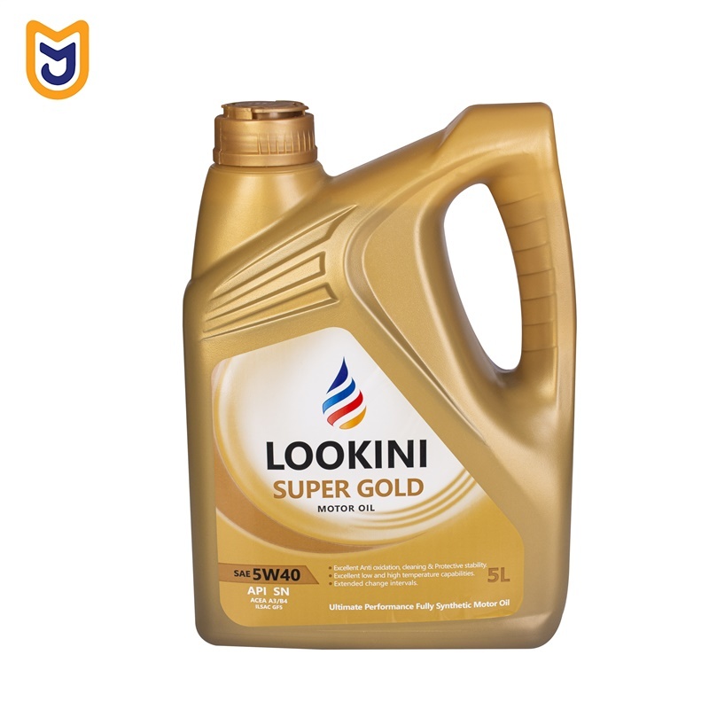 روغن موتور خودرو لوکینی LOOKINI مدل SUPER GOLD 5W40 (پنج لیتری)