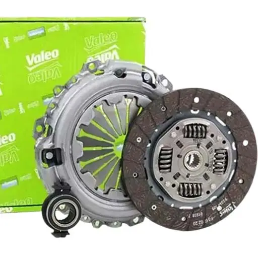 دیسک و صفحه پژو 206 تیپ 2 و 3 والئو سبز ترک لیبل valeo با بلبرینگ