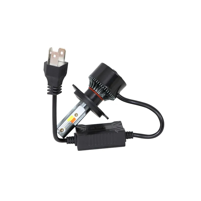 هدلایت دو طرفه مشکی نور بالا پلیسی کی اچ - تصویر 2